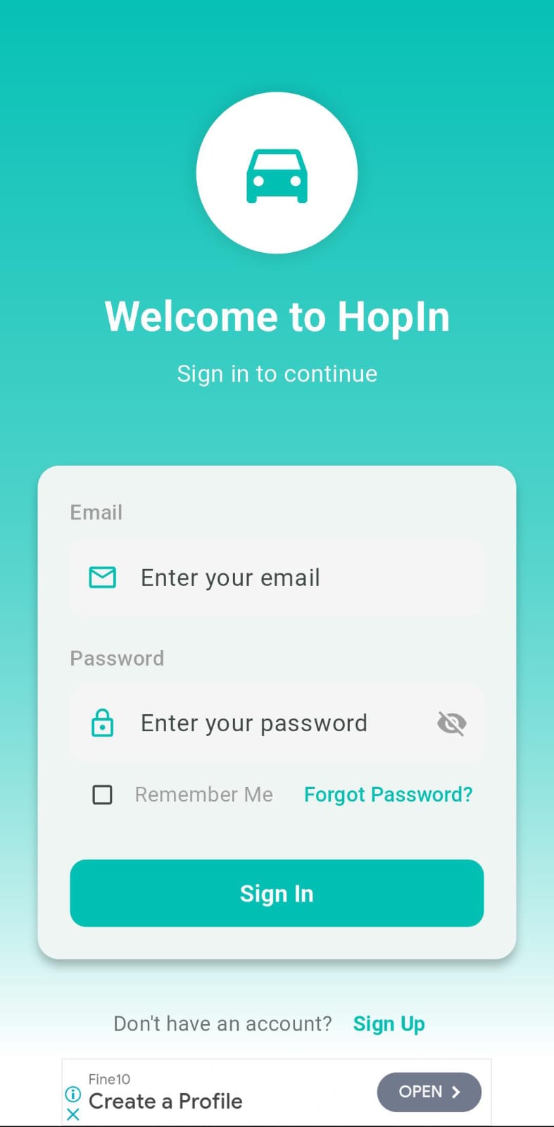 HopIn Screenshot 2