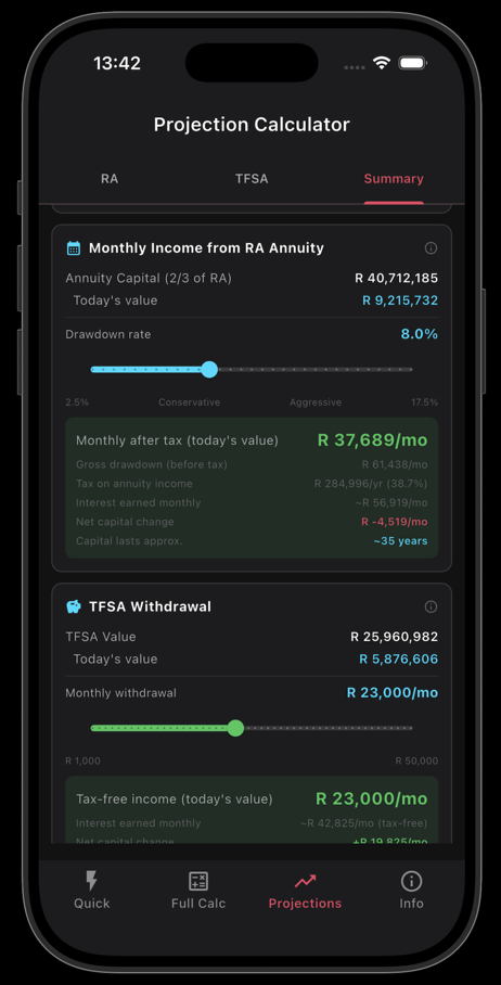 ZAR Tax - Screen 8
